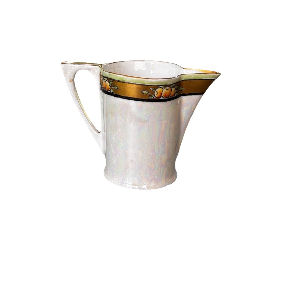 Vintage Lorenz Hutschenreuther Selb Bavaria porcelain Creamer Pitcher Bavarian